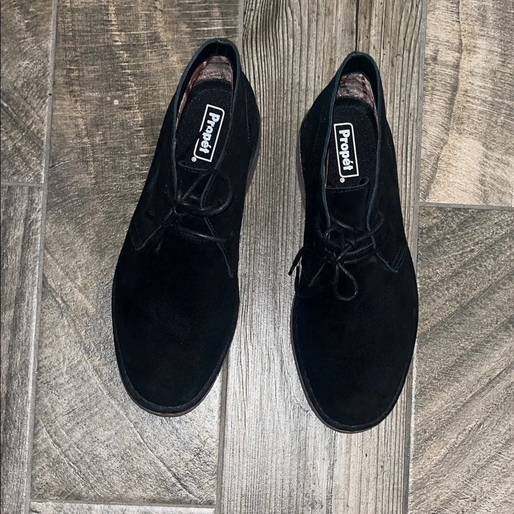 Prope’t Black Suede leather boots